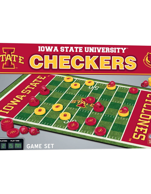 Load image into Gallery viewer, Iowa State Cyclones Checkers Board Game by MasterPieces Puzzle Company INC
