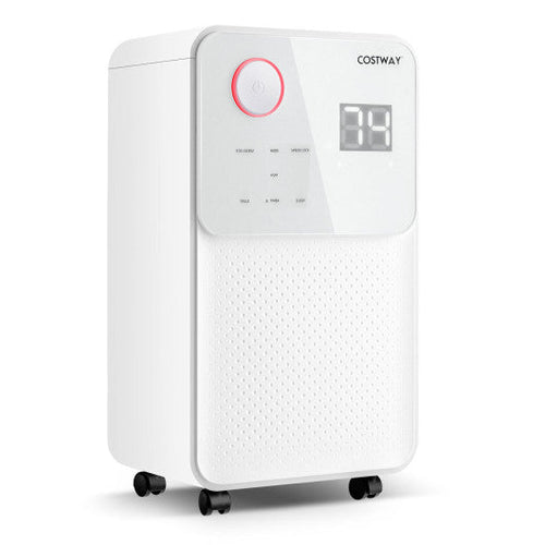 Load image into Gallery viewer, 32 Pints 2000 Sq. Ft Dehumidifier for Home and Basements with 3-Color Digital Display-White
