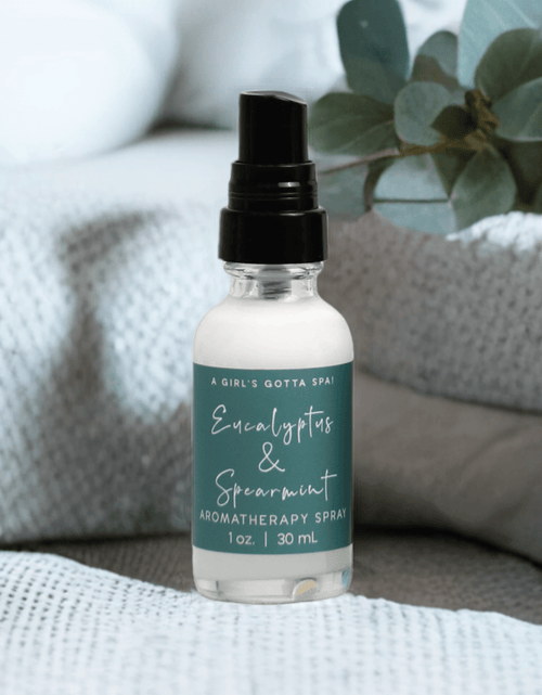 Load image into Gallery viewer, Eucalyptus and Spearmint Aromatherapy Spray by A Girl's Gotta Spa!
