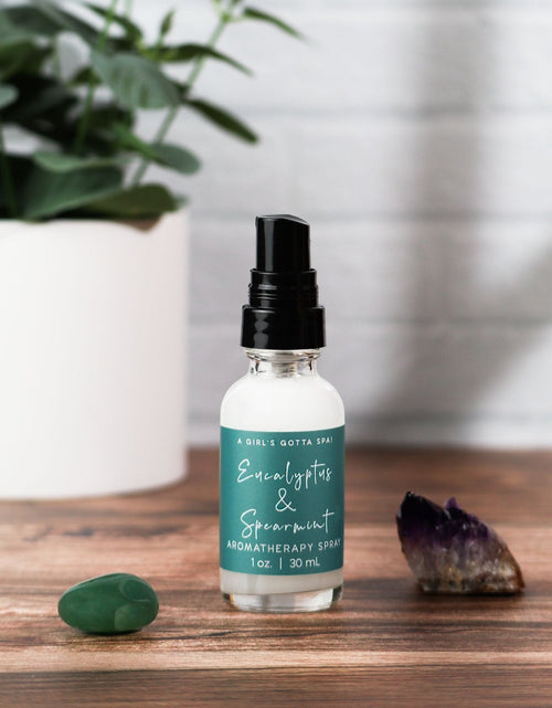 Load image into Gallery viewer, Eucalyptus and Spearmint Aromatherapy Spray by A Girl's Gotta Spa!
