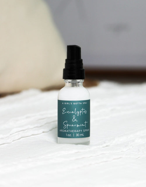 Load image into Gallery viewer, Eucalyptus and Spearmint Aromatherapy Spray by A Girl's Gotta Spa!
