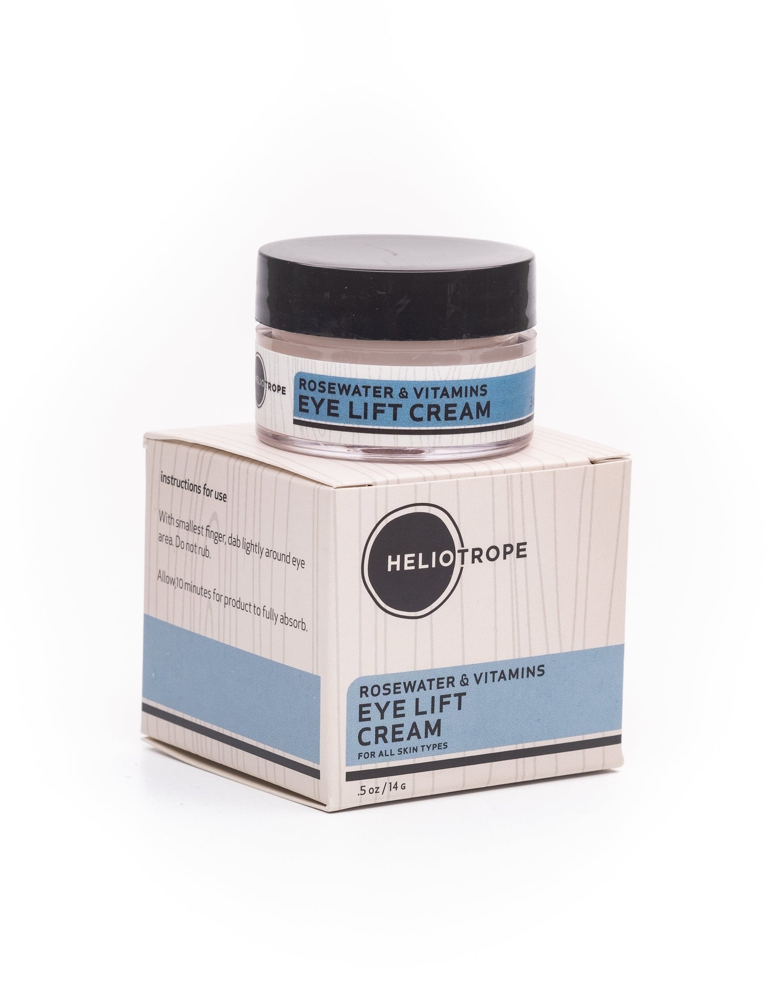Rosewater & Vitamins Eye Lift Cream by Heliotrope San Francisco