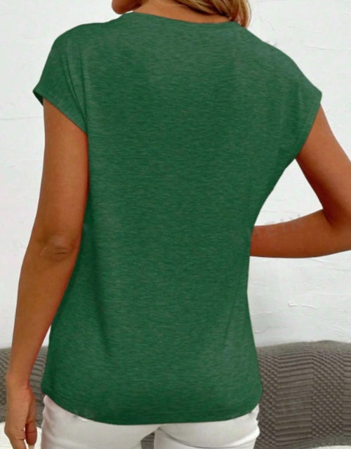Load image into Gallery viewer, V-Neck Short Sleeve T-Shirt

