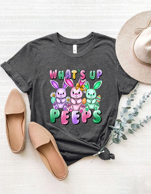 Load image into Gallery viewer, Graphic Round Neck Short Sleeve T-Shirt
