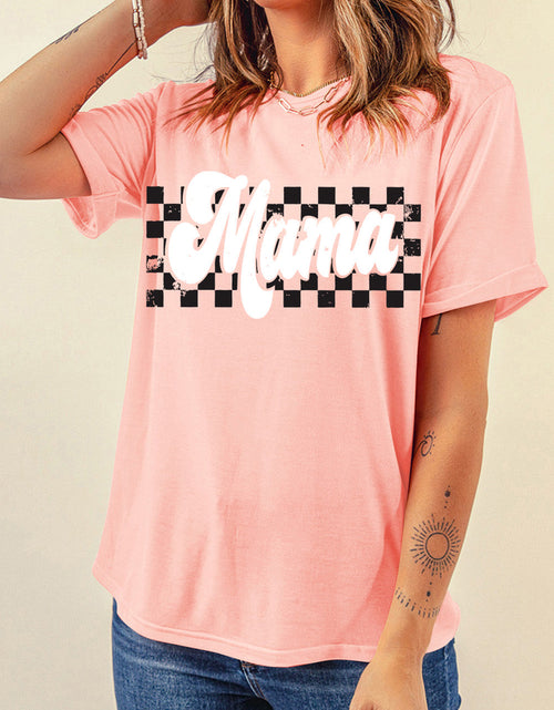 Load image into Gallery viewer, MAMA Round Neck Short Sleeve T-Shirt
