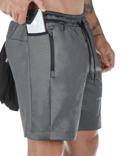 Load image into Gallery viewer, Men's Drawstring Active Shorts with Pockets
