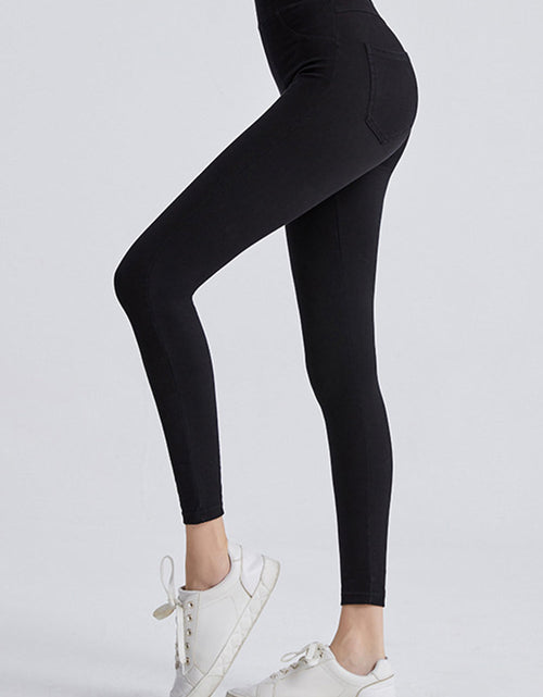 Load image into Gallery viewer, High Waist Cropped Jeans
