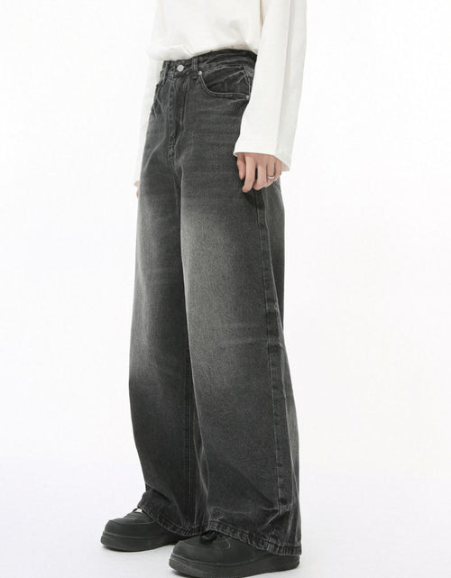 Load image into Gallery viewer, Men's Washed Wide Leg Jeans
