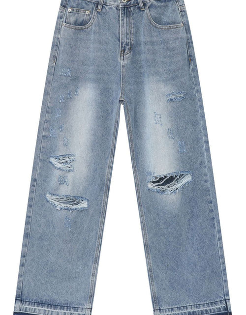 Load image into Gallery viewer, Men's Distressed Baggy Jeans
