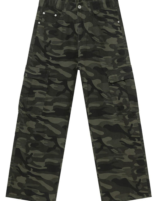 Load image into Gallery viewer, Men's Camouflage Jeans with Pockets
