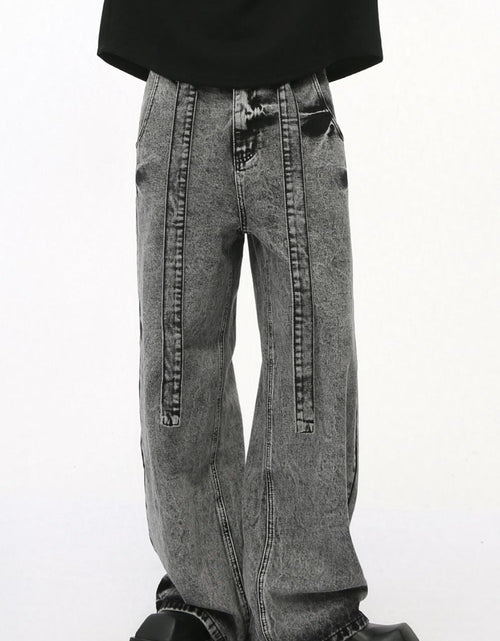Load image into Gallery viewer, Wide Leg Jeans with Pockets
