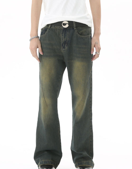 Load image into Gallery viewer, Decorative Seam Jeans with Pockets
