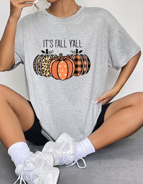 Load image into Gallery viewer, IT'S FALL Y'ALL Graphic T-Shirt
