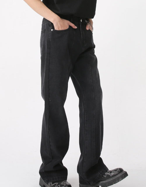 Load image into Gallery viewer, Casual Mid-Rise Elasticated Waistband Jeans
