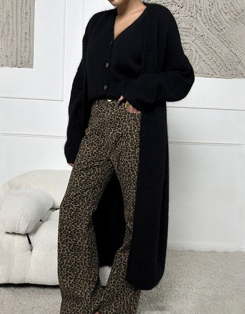 Load image into Gallery viewer, Fuzzy Open Front Solid Color Cardigan
