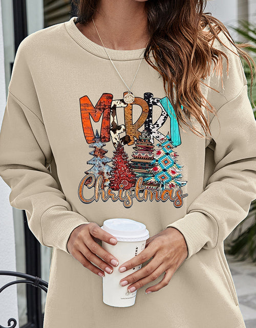 Load image into Gallery viewer, MERRY CHRISTMAS Graphic Sweatshirt
