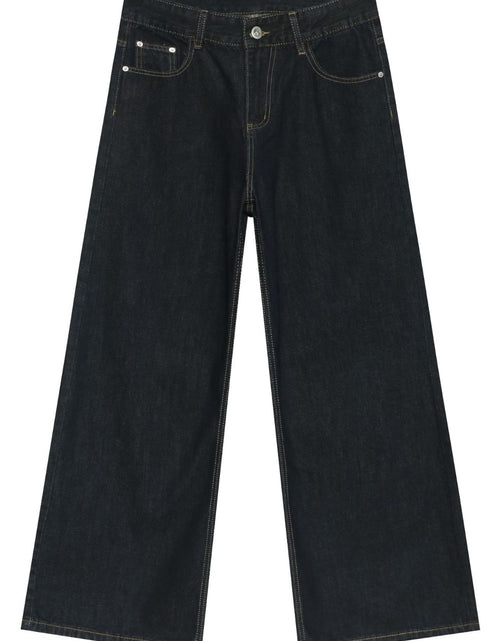 Load image into Gallery viewer, Men's Wide Leg Jeans with Pockets
