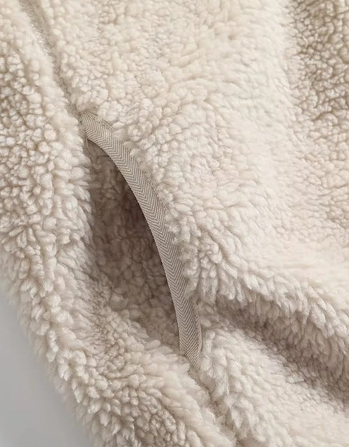 Load image into Gallery viewer, Zip Up Long Sleeve Plush Jacket

