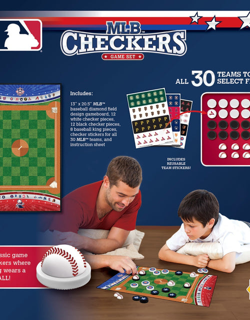 Load image into Gallery viewer, MLB - League Checkers Board Game by MasterPieces Puzzle Company INC
