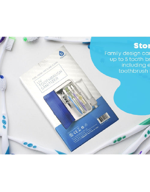 Load image into Gallery viewer, Wall Mountable Portable UV Toothbrush Sanitizer by Pursonic
