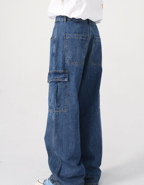 Load image into Gallery viewer, Wide Leg Jeans with Pockets
