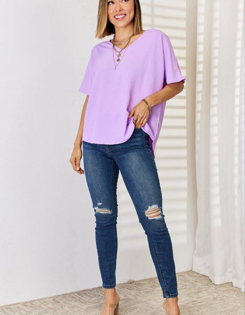 Load image into Gallery viewer, Zenana Texture Short Sleeve T-Shirt
