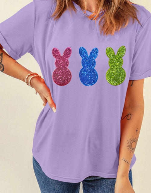 Load image into Gallery viewer, Shiny Bunny Short Sleeve T-Shirt
