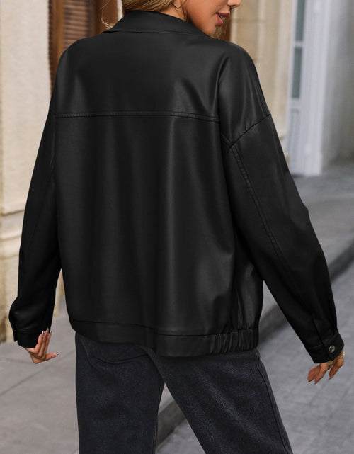Load image into Gallery viewer, Ivy Lane Pocketed Zip Up Collared Neck Jacket
