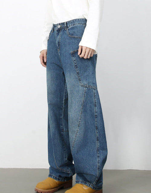 Load image into Gallery viewer, Men's Wide Leg Jeans
