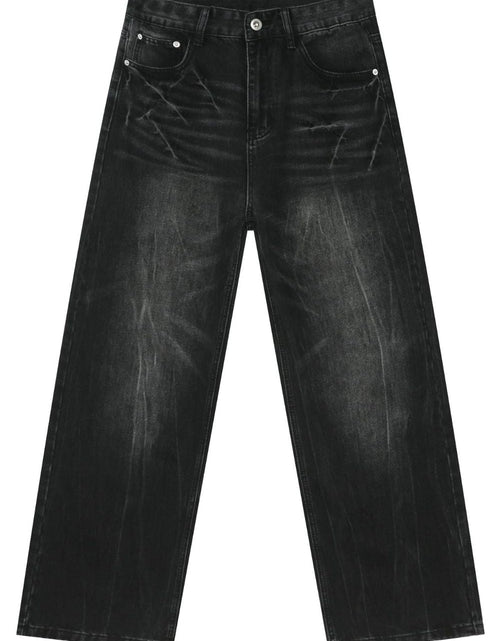 Load image into Gallery viewer, Men's Loose Fit Jeans with Pockets
