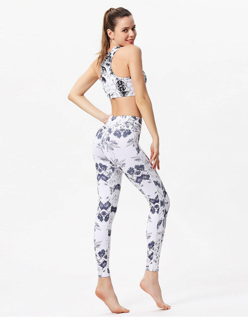Load image into Gallery viewer, Printed Active High Waist Leggings
