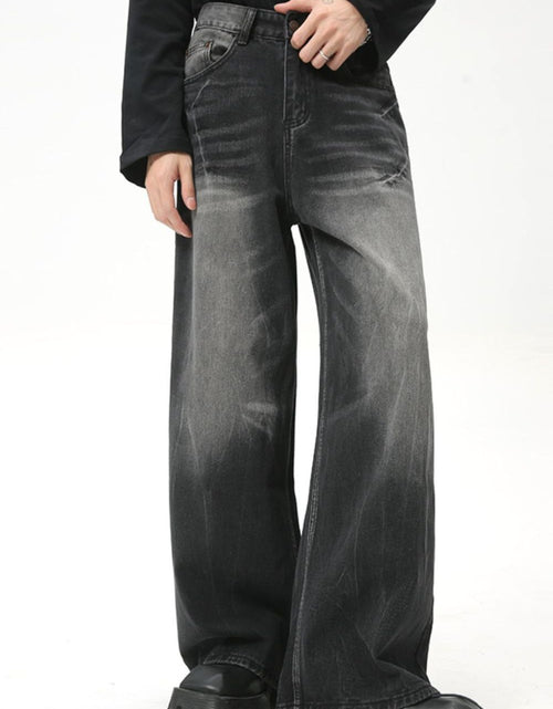 Load image into Gallery viewer, Men's Cat's Whisker Wide Leg Jeans
