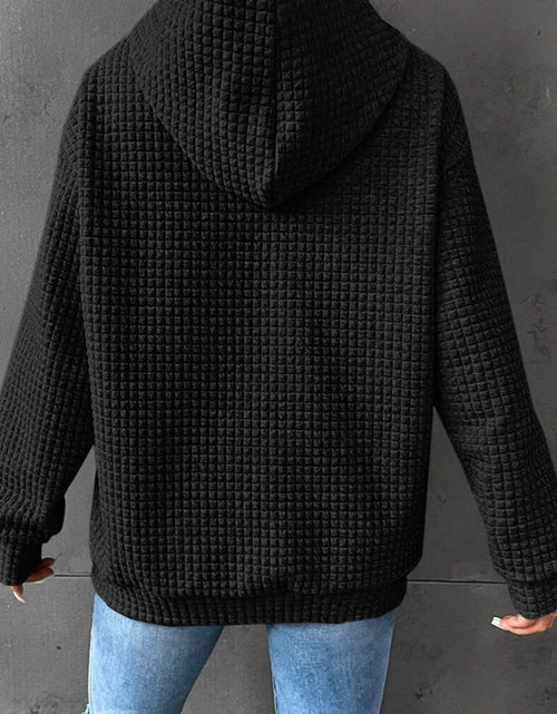 Load image into Gallery viewer, Dropped Shoulder Pocketed Hoodie
