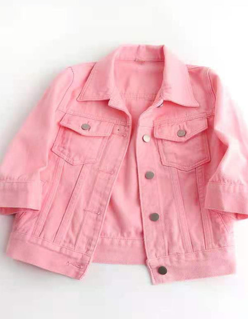 Load image into Gallery viewer, Full Size Cropped  Denim Jacket Plus Size

