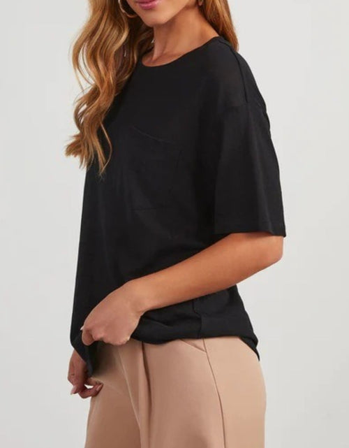 Load image into Gallery viewer, Round Neck Half Sleeve T-Shirt
