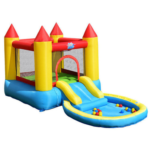 Load image into Gallery viewer, Kids Inflatable Bounce House Castle with Balls Pool and Bag
