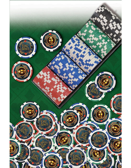 Load image into Gallery viewer, Lord of The Rings 100 Piece Poker Chips by MasterPieces Puzzle Company INC
