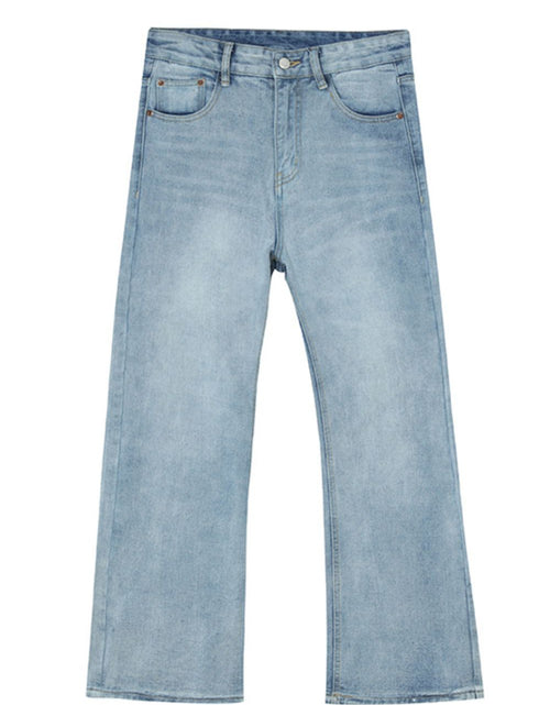 Load image into Gallery viewer, Straight Leg Jeans with Pockets
