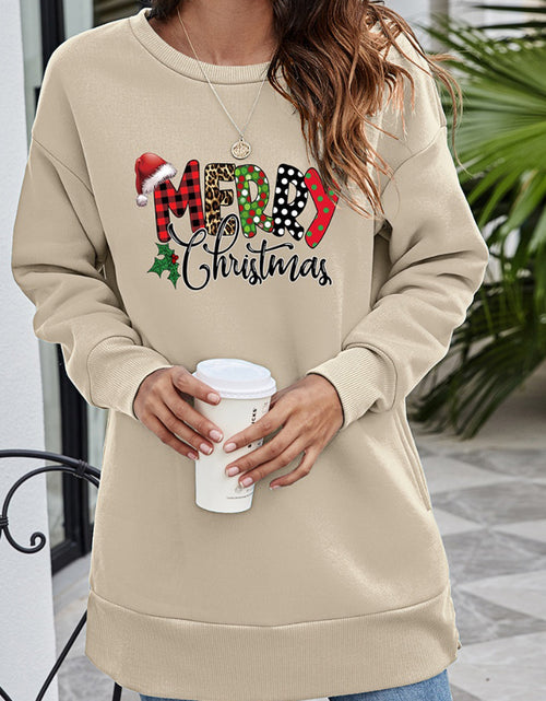 Load image into Gallery viewer, MERRY CHRISTMAS Graphic Sweatshirt
