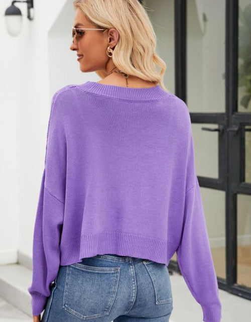 Load image into Gallery viewer, V-Neck Button Down Cardigan
