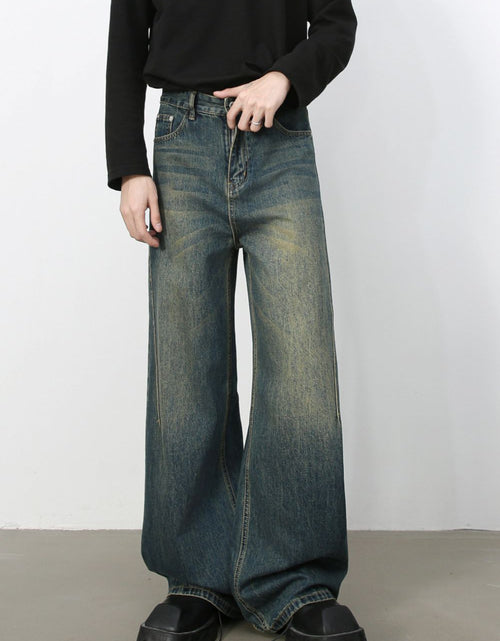 Load image into Gallery viewer, Men's Wide Leg Jeans
