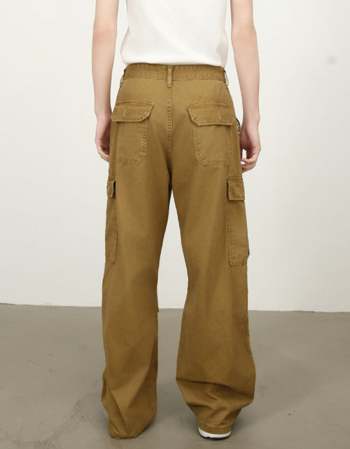 Load image into Gallery viewer, Men's Mid Rise Cargo Jeans

