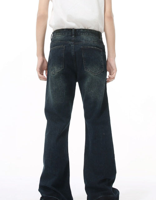 Load image into Gallery viewer, Raw Hem Jeans with Pockets
