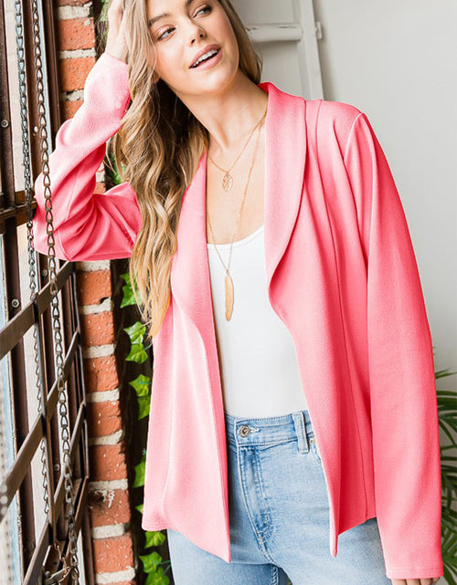Load image into Gallery viewer, Heimish Open Front Long Sleeve Blazer
