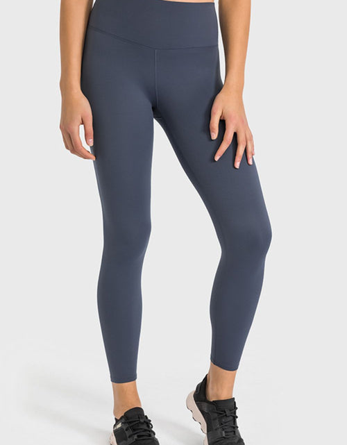 Load image into Gallery viewer, Millennia High Waist Ankle-Length Yoga Leggings
