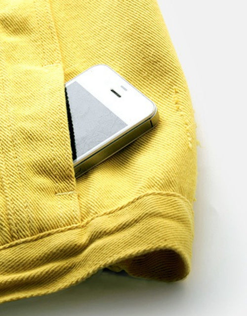 Load image into Gallery viewer, Full Size Button Down Raw Hem Sleeveless Denim Jacket Plus Size
