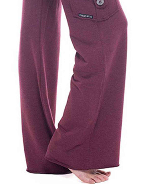Load image into Gallery viewer, Mid Waist Pants with Pockets
