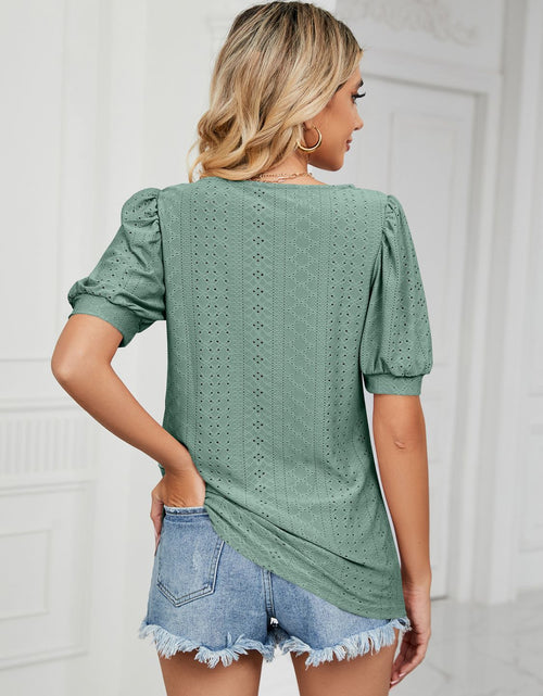 Load image into Gallery viewer, Ruched Notched Long Sleeve T-Shirt
