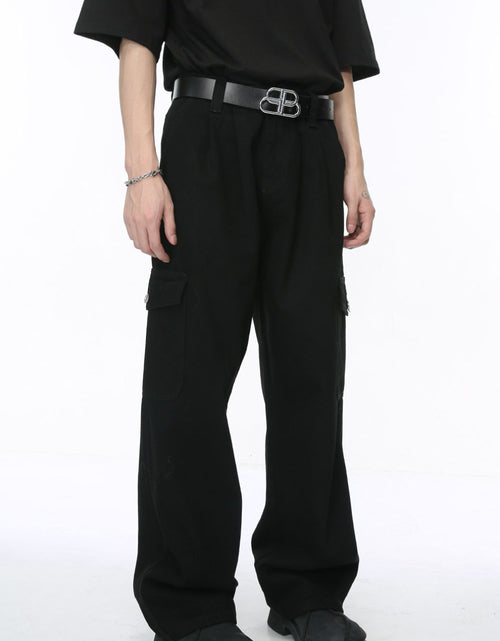 Load image into Gallery viewer, Wide Leg Jeans with Pockets
