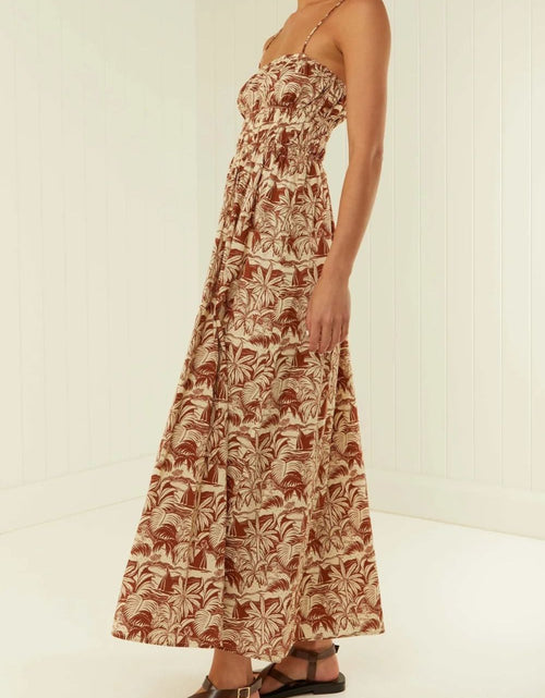 Load image into Gallery viewer, Printed Square Neck Cami Dress
